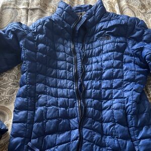 The North Face Kids Navy Puffer Jacket
